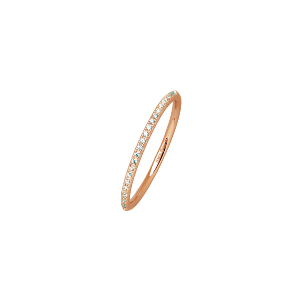 KRAPPE Ring 925/- Sterlingsilber, rosé vergoldet