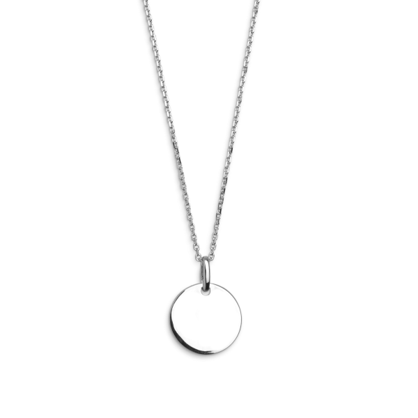 GRAVUR Halskette 925/- Sterlingsilber, rhodiniert